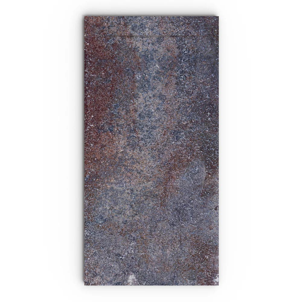 Base de duche PLASTER 3D efeito cimento shadow – vista frontal