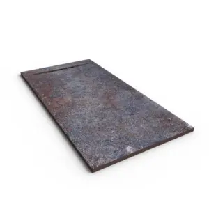Base de duche PLASTER 3D efeito cimento shadow – perspetiva