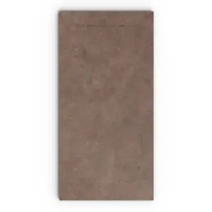 Base de duche PLASTER 3D efeito cimento tone – vista frontal