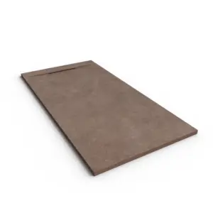 Base de duche PLASTER 3D efeito cimento tone – perspetiva