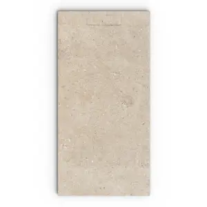 Base de duche PLASTER 3D efeito cimento wet – vista frontal