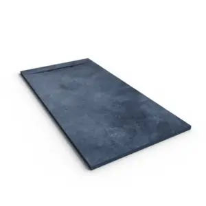 Base de duche PLASTER 3D efeito cimento worn – perspetiva
