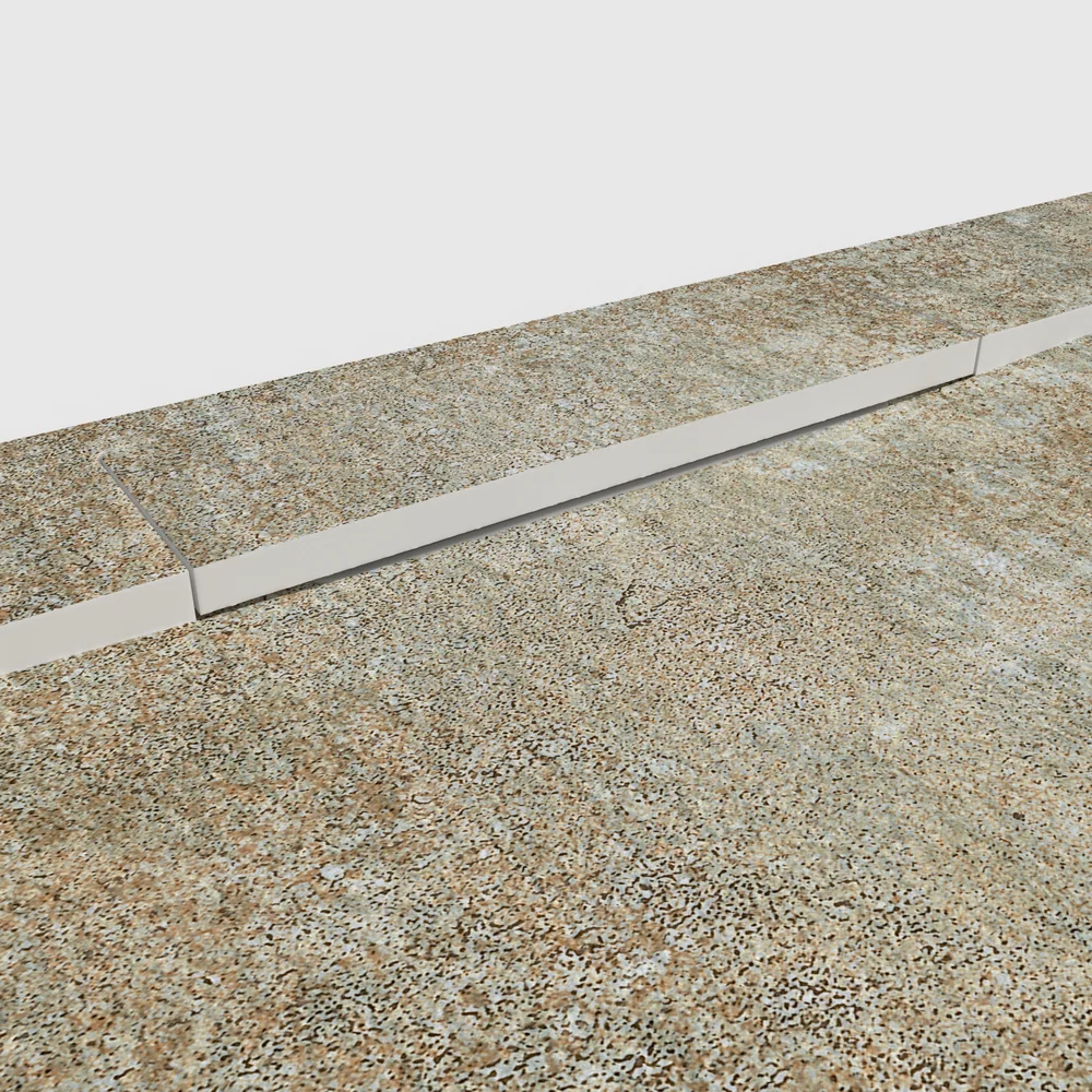 Base de duche PLASTER 3D efeito cimento ARKETA – detalhe