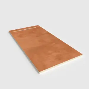 Base de duche PLASTER 3D efeito cimento BASALUX – perspetiva