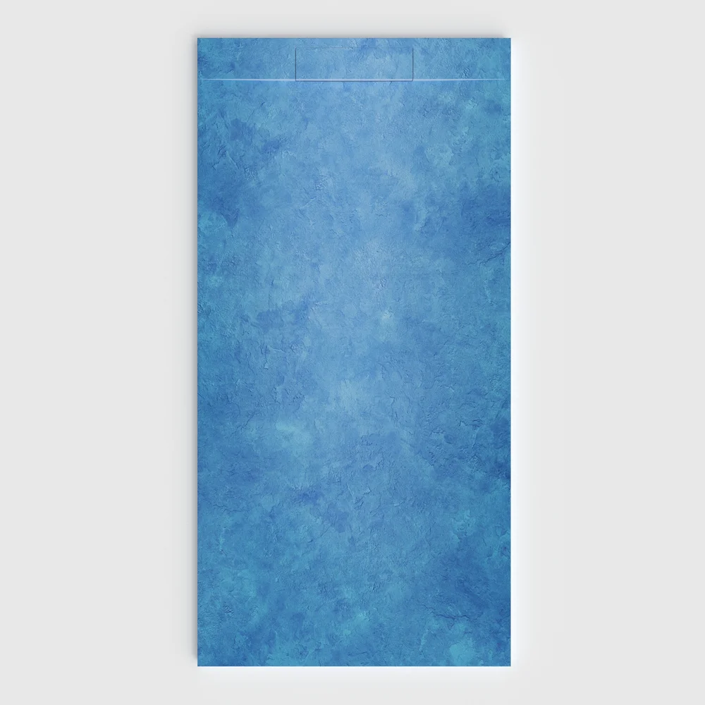 Base de duche PLASTER 3D efeito cimento CIVIKA – vista frontal