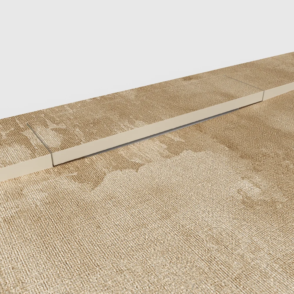 Base de duche PLASTER 3D efeito cimento DUREON – detalhe