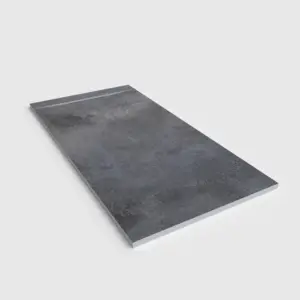 Base de duche PLASTER 3D efeito cimento LUNEXOR – perspetiva