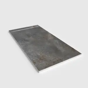 Base de duche PLASTER 3D efeito cimento OXIGON – perspetiva