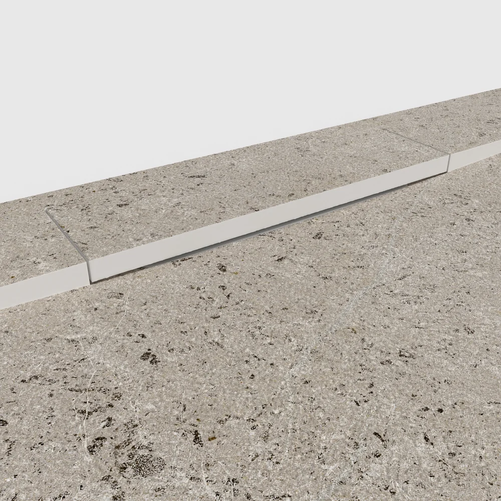 Base de duche PLASTER 3D efeito cimento SARRIA – detalhe