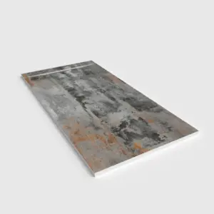 Base de duche PLASTER 3D efeito cimento SILEXUM – perspetiva