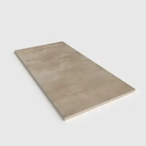 Base de duche PLASTER 3D efeito cimento ZENTHIR – perspetiva