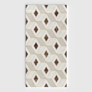 Base de duche PLASTER 3D efeito hidraulico DEVOCA – vista frontal