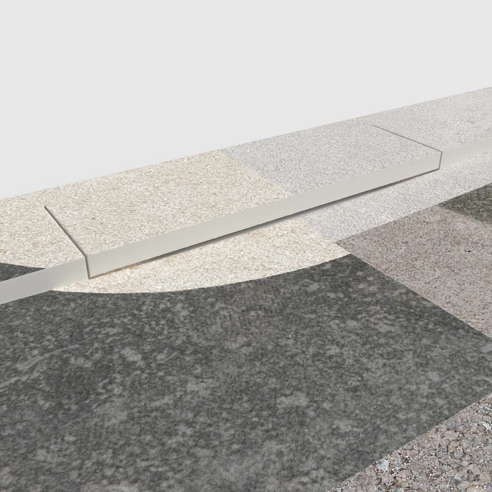Base de duche PLASTER 3D efeito hidraulico ESDRALIA – detalhe