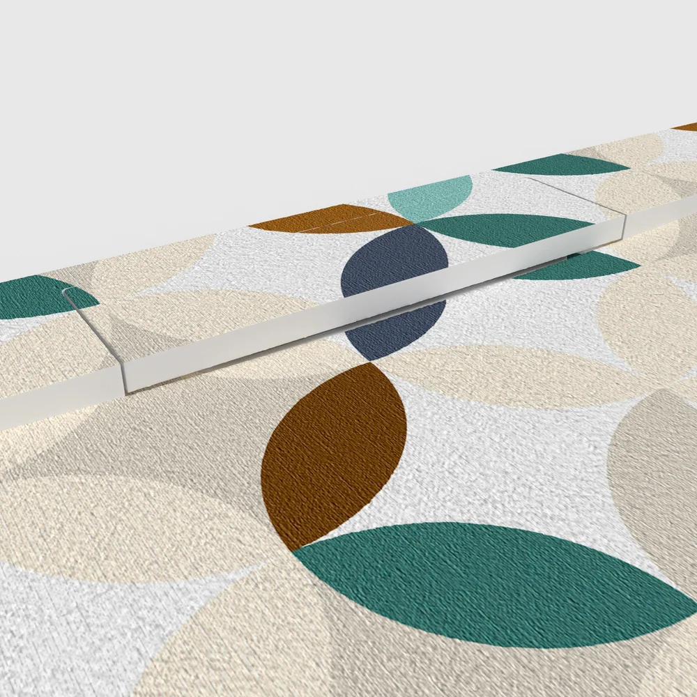 Base de duche PLASTER 3D efeito hidraulico FLORENCA – detalhe