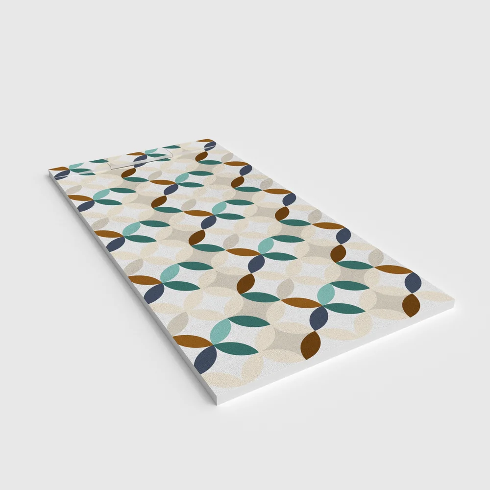 Base de duche PLASTER 3D efeito hidraulico FLORENCA – perspetiva