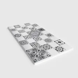 Base de duche PLASTER 3D efeito hidraulico LUMIRA – perspetiva