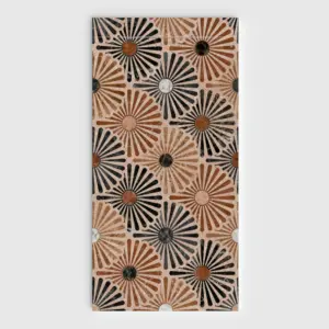 Base de duche PLASTER 3D efeito hidraulico MELANTRA – vista frontal