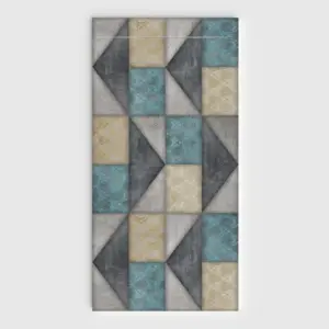Base de duche PLASTER 3D efeito hidraulico MOSAEL – vista frontal