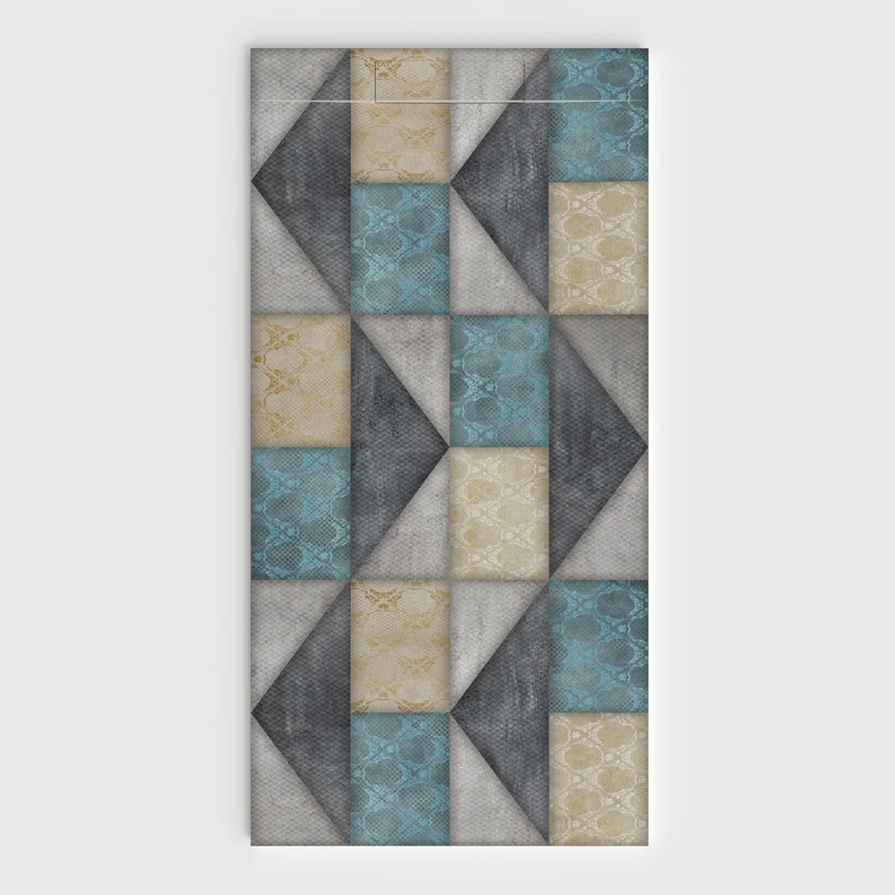Base de duche PLASTER 3D efeito hidraulico MOSAEL – vista frontal