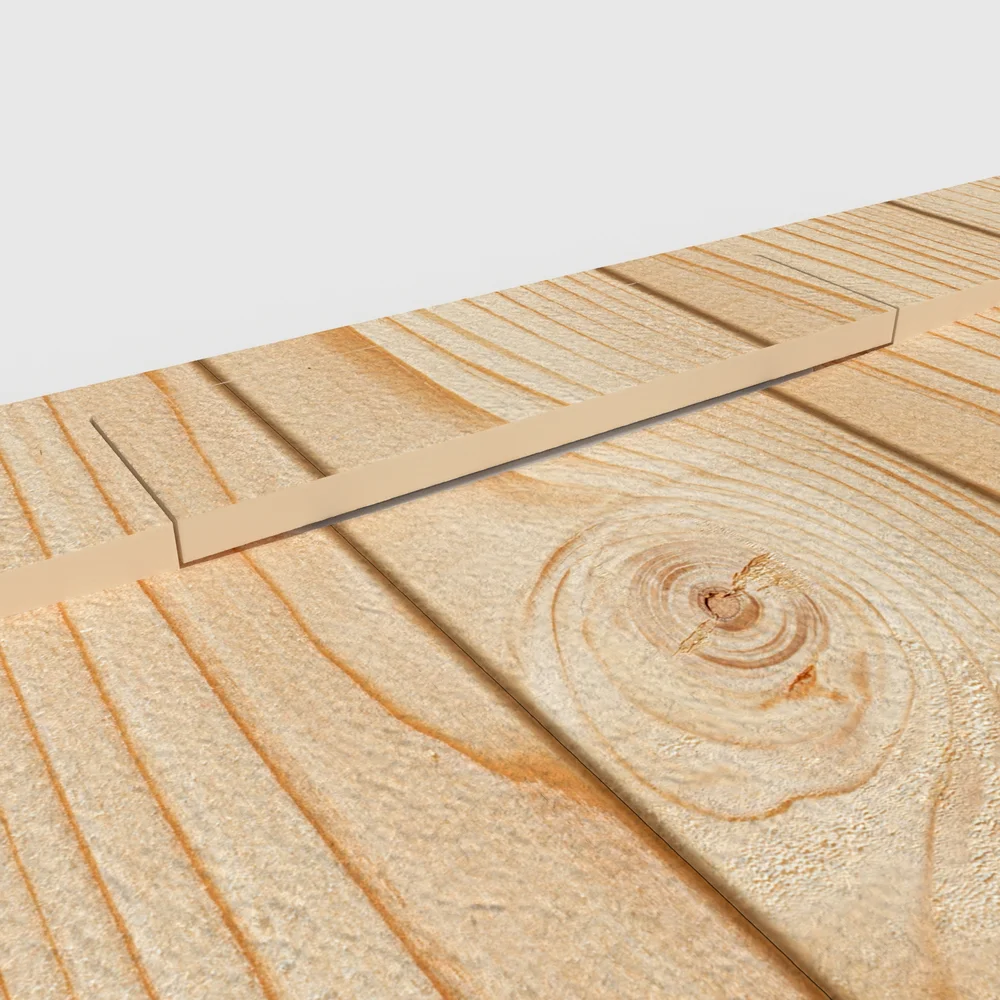Base de duche PLASTER 3D efeito madeira AROMYSA – detalhe