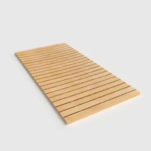 Base de duche PLASTER 3D efeito madeira AROVEN – perspetiva