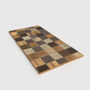 Base de duche PLASTER 3D efeito madeira BOSCANIA – perspetiva