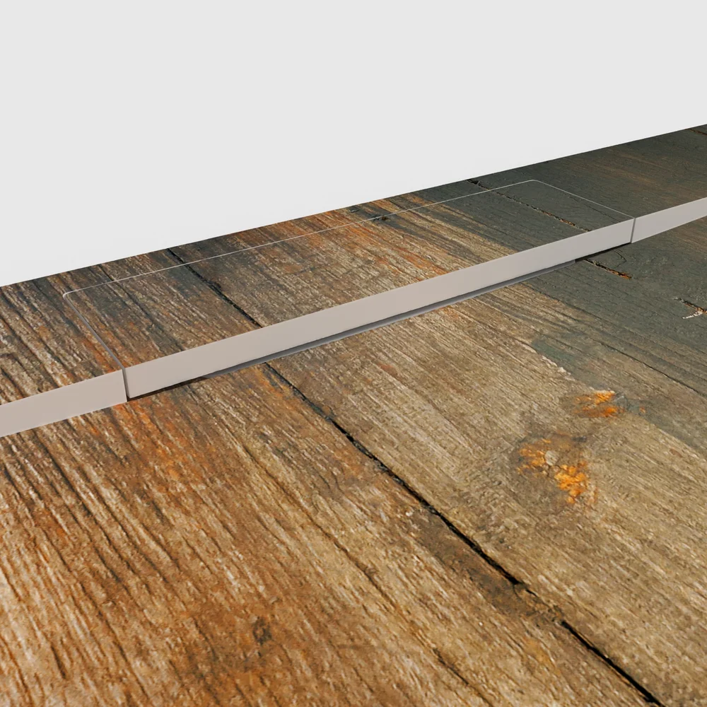 Base de duche PLASTER 3D efeito madeira NOGUERAL – detalhe