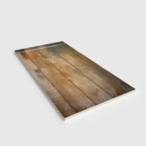 Base de duche PLASTER 3D efeito madeira NOGUERAL – perspetiva