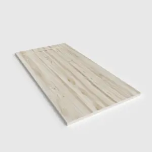 Base de duche PLASTER 3D efeito madeira ORKAM – perspetiva