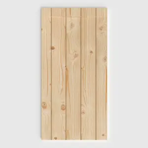 Base de duche PLASTER 3D efeito madeira ROVEREAN – vista frontal
