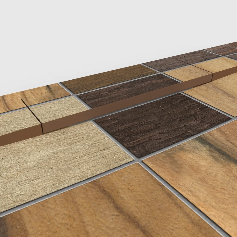 Base de duche PLASTER 3D efeito madeira SYLVARA – detalhe