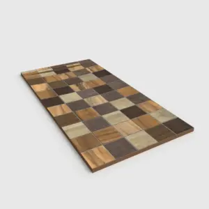 Base de duche PLASTER 3D efeito madeira SYLVARA – perspetiva