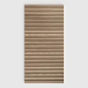 Base de duche PLASTER 3D efeito madeira WOOLDEN – vista frontal