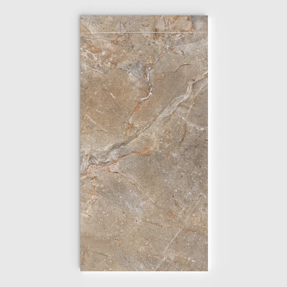 Base de duche PLASTER 3D efeito mármore AURANTHIA – vista frontal