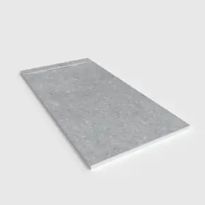 Base de duche PLASTER 3D efeito mármore CARRAVON – perspetiva