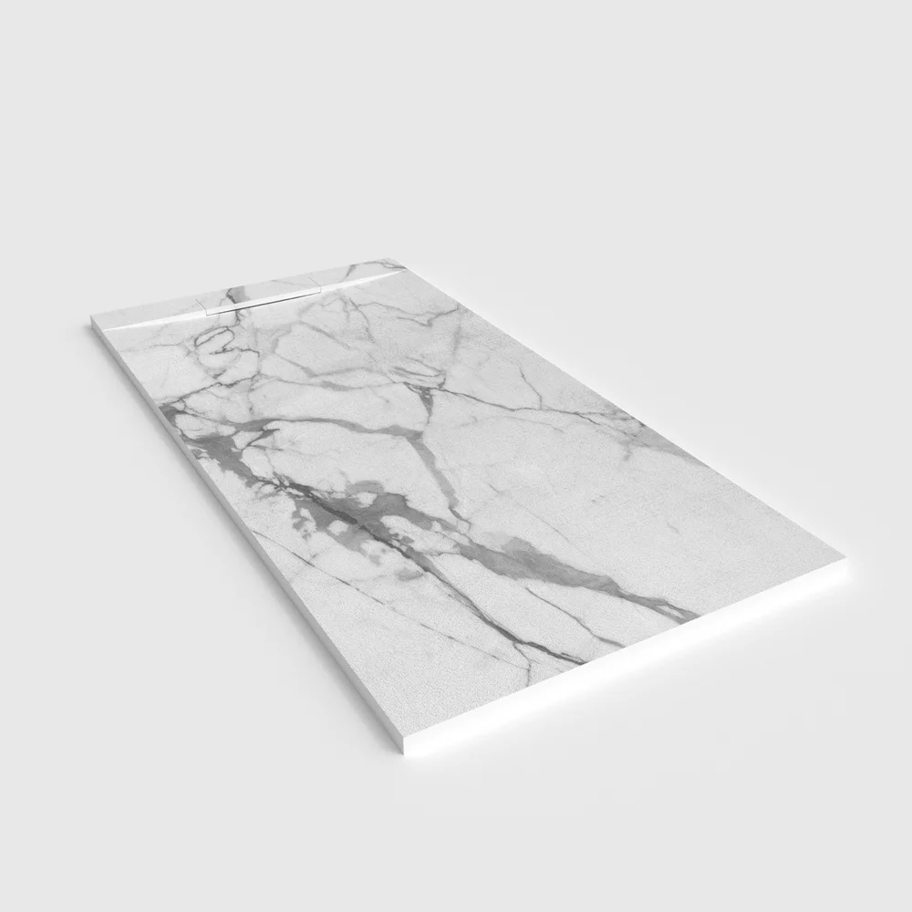 Base de duche PLASTER 3D efeito mármore CIVILARIA – perspetiva