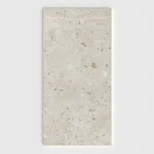 Base de duche PLASTER 3D efeito mármore DIVINA – vista frontal