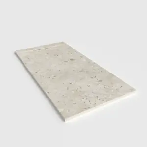 Base de duche PLASTER 3D efeito mármore DIVINA – perspetiva