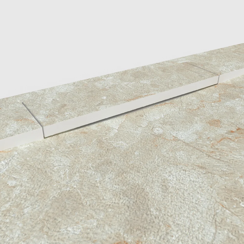 Base de duche PLASTER 3D efeito mármore DOMARTH – detalhe