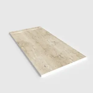 Base de duche PLASTER 3D efeito mármore ELBIONIA – perspetiva