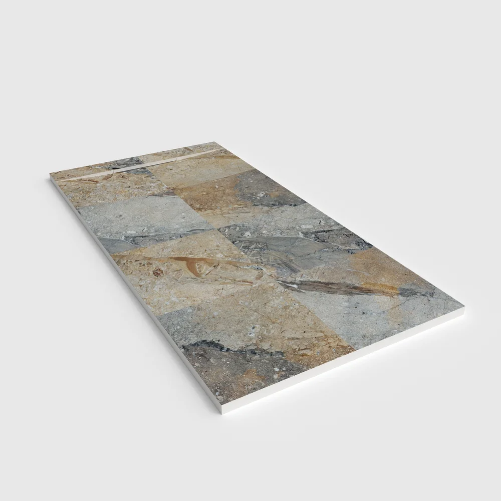 Base de duche PLASTER 3D efeito mármore FIORAXIA – perspetiva