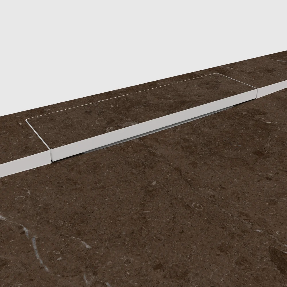 Base de duche PLASTER 3D efeito mármore FLORVIAN – detalhe