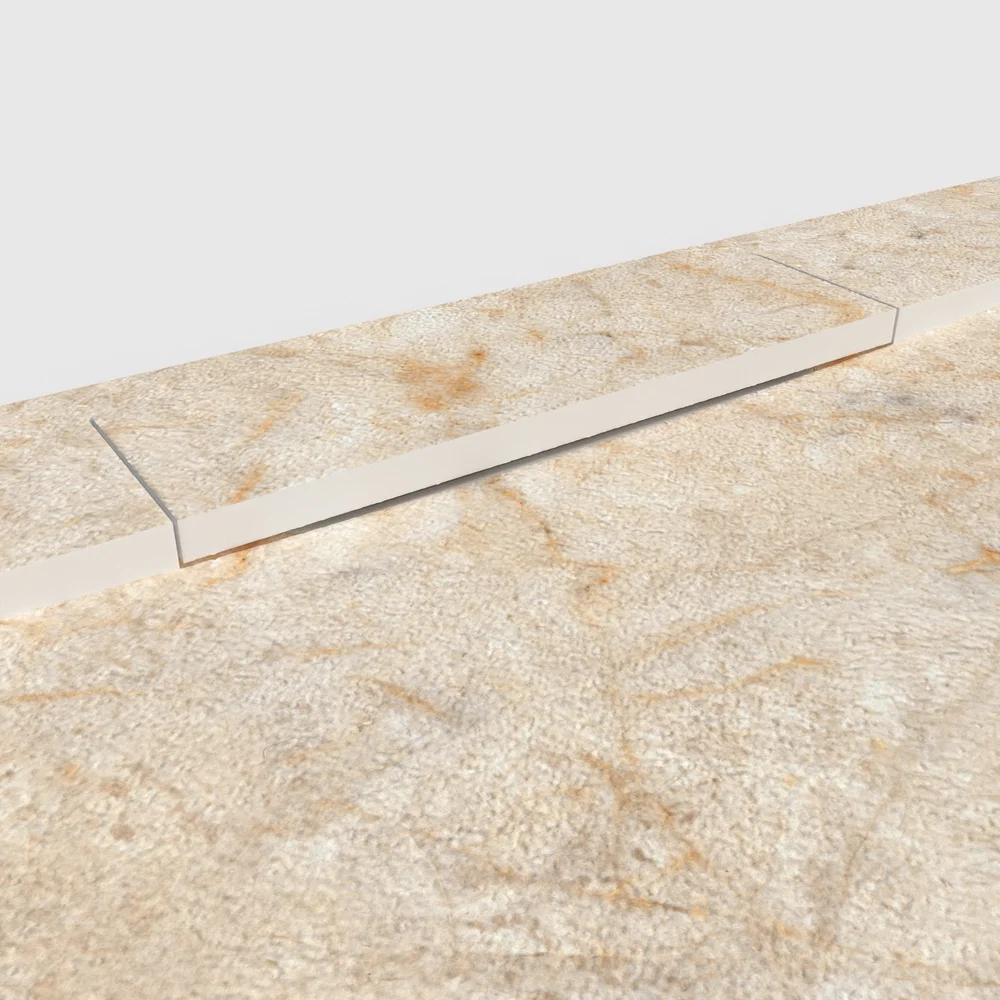 Base de duche PLASTER 3D efeito mármore GRANITHOS – detalhe