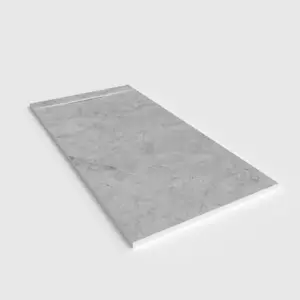 Base de duche PLASTER 3D efeito mármore LAZURIC – perspetiva