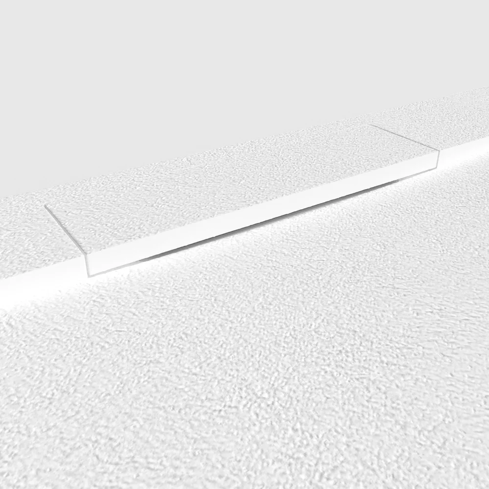 Base de duche PLASTER 3D efeito mármore MIRCALIA – detalhe