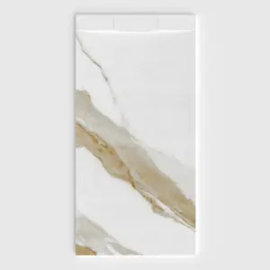 Base de duche PLASTER 3D efeito mármore MIRCALIA – vista frontal