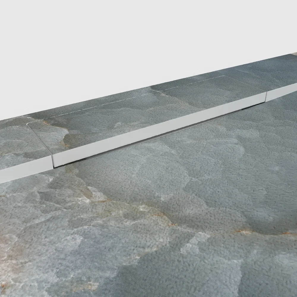Base de duche PLASTER 3D efeito mármore NIVIANOR – detalhe