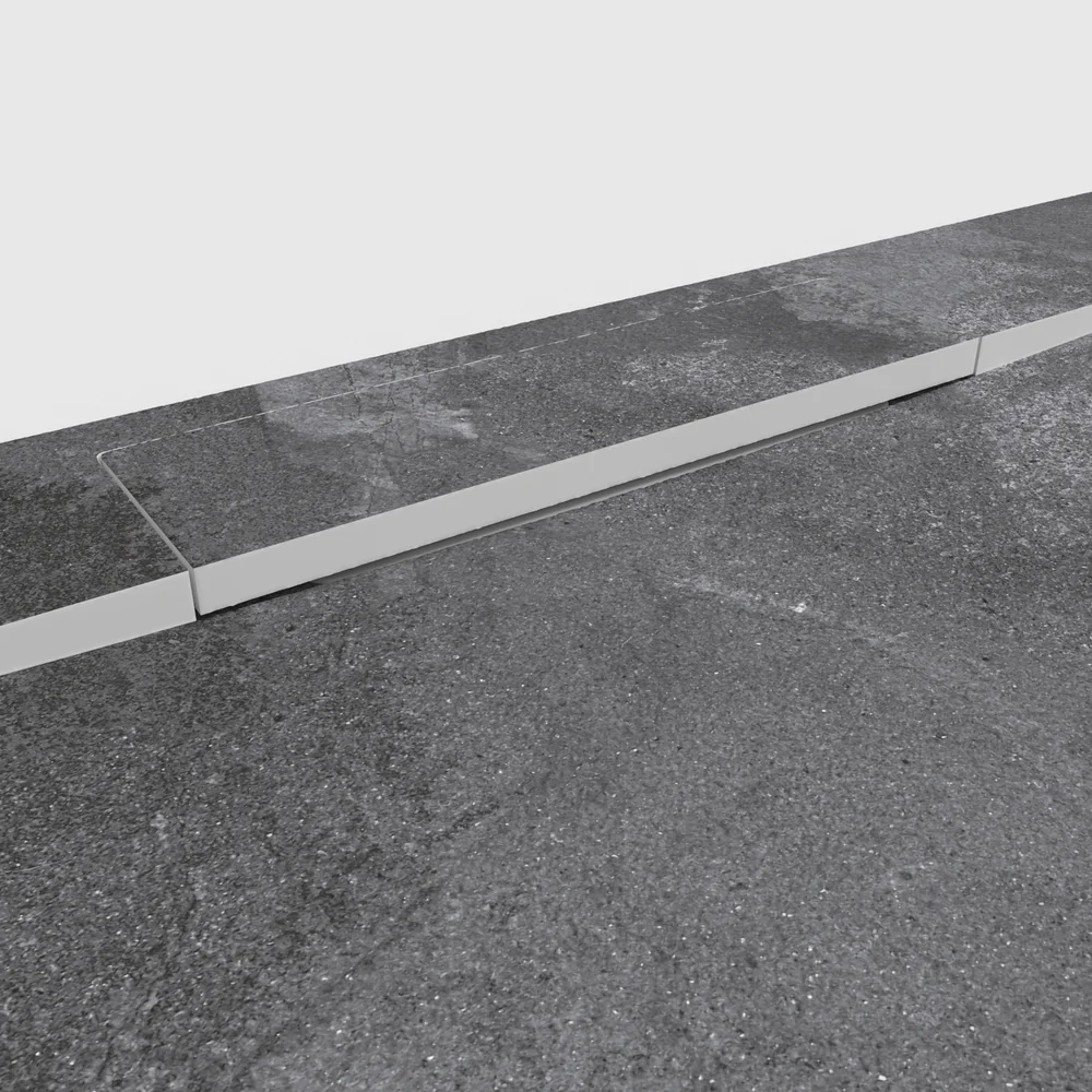 Base de duche PLASTER 3D efeito mármore OBELITH – detalhe