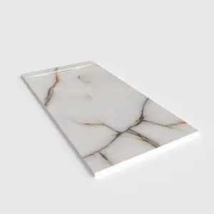 Base de duche PLASTER 3D efeito mármore PALLENZIA – perspetiva