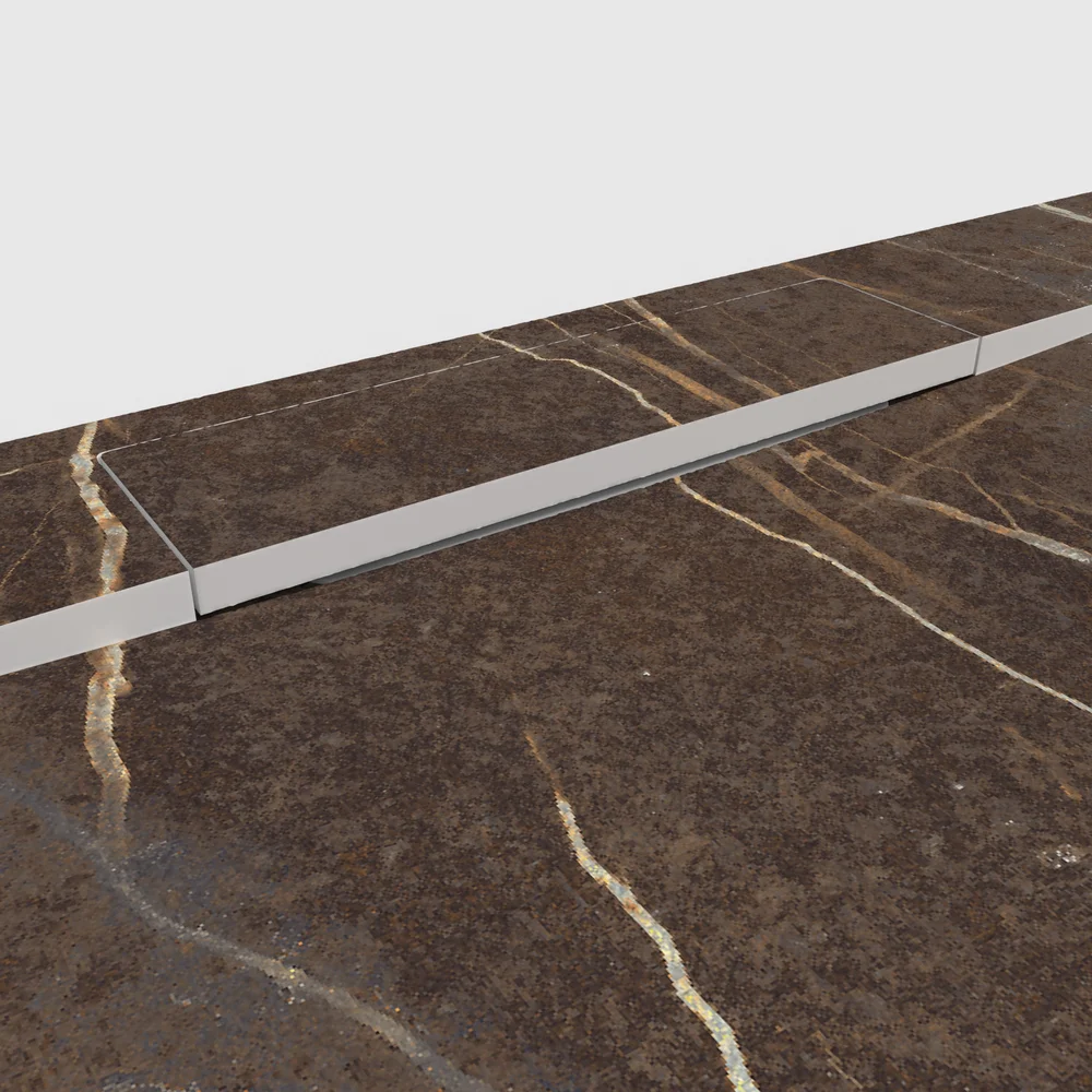 Base de duche PLASTER 3D efeito mármore PIETRASSA – detalhe